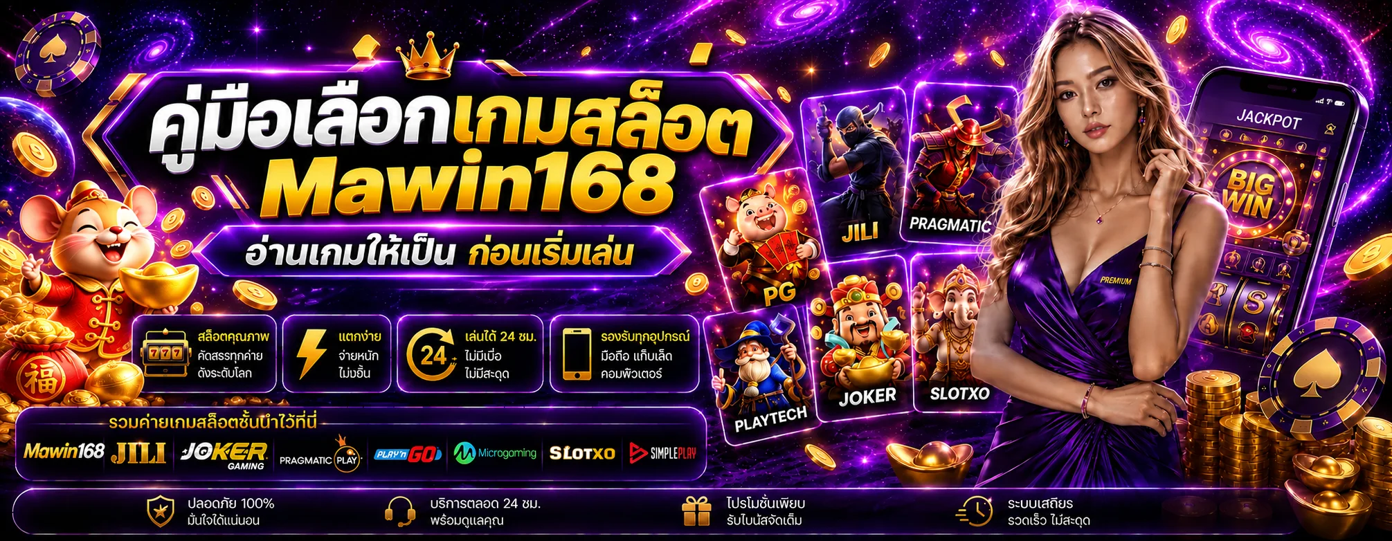 Mawin168 คู่มือเลือกเกมสล็อตสำหรับผู้เริ่มต้น